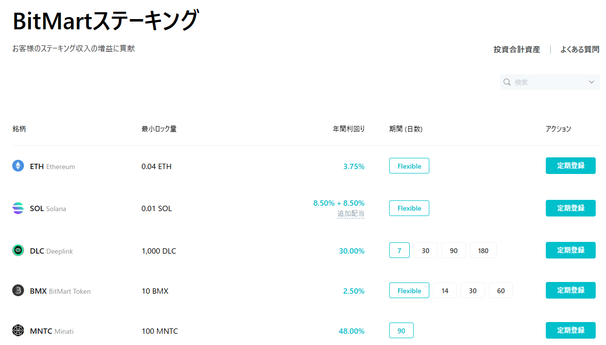 BitMartは仮想通貨を資産運用でコツコツ稼ぎたい人におすすめ