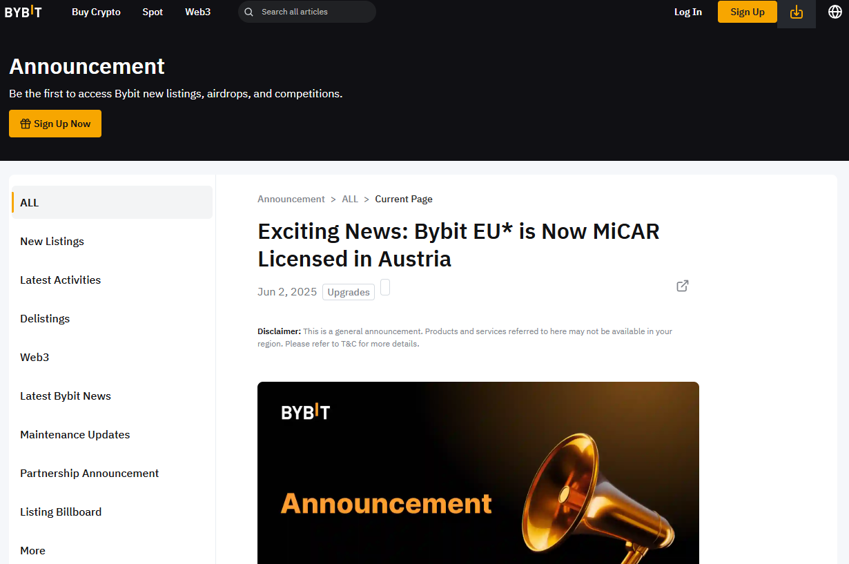 今後Bybitで日本人の利用禁止が考えられるケース「Bybitのライセンス保有国と日本が連携して規制する」