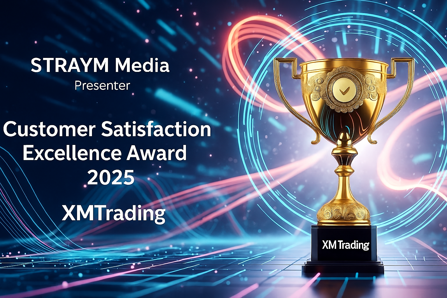 STRAYMメディア独自調査で「Customer Satisfaction Excellence Award 2025」に第1位にXMTradingが選出