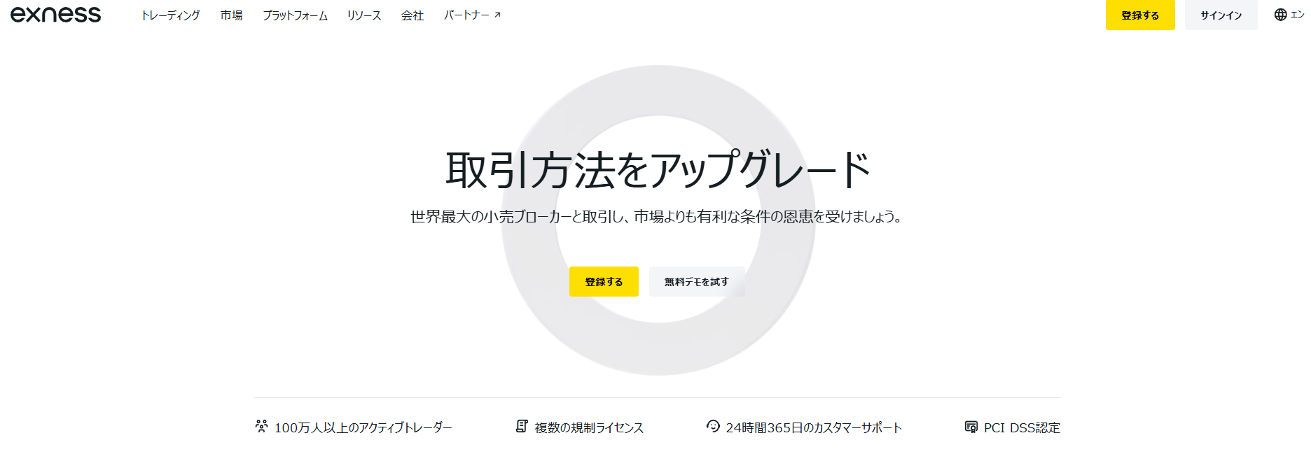 スキャルピングにおすすめの海外FX口座ランキング2位はExnessのロースプレッド口座