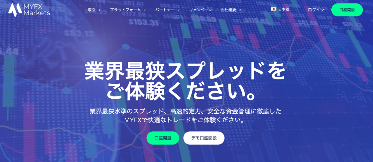 海外FXの口座開設ボーナスおすすめ比較ランキング6位はMYFX Markets