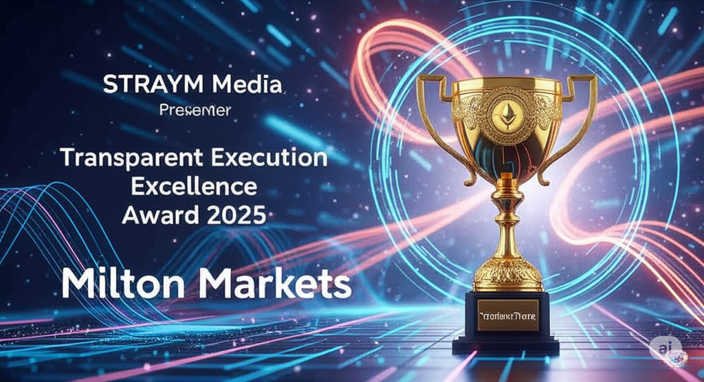 Transparent Execution Excellence Award 2025 受賞!Milton Marketsが実現する真の透明性を持つ取引環境